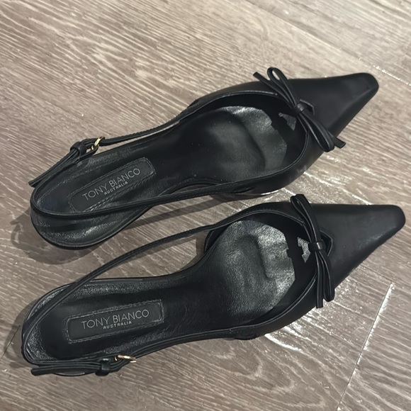 Tony Bianco Size 7 Kitten Heels - Picture 1 of 4